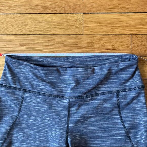 Patagonia Grey Space Dye Performance Workout Centered Crops Leggings Medium - Picture 10 of 11